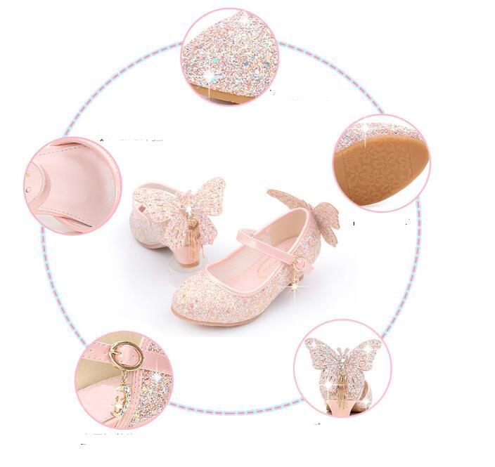 Girl Fashion Sequined Shoes
