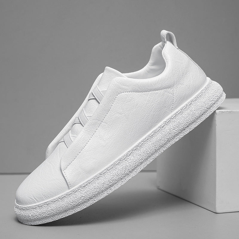 Ultra-Light Checked Cloth Board Shoes for Men's Stylish Suit Look