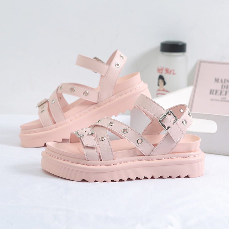 Sandals Women Flat Bottom Ins Tide Ladies All-Match