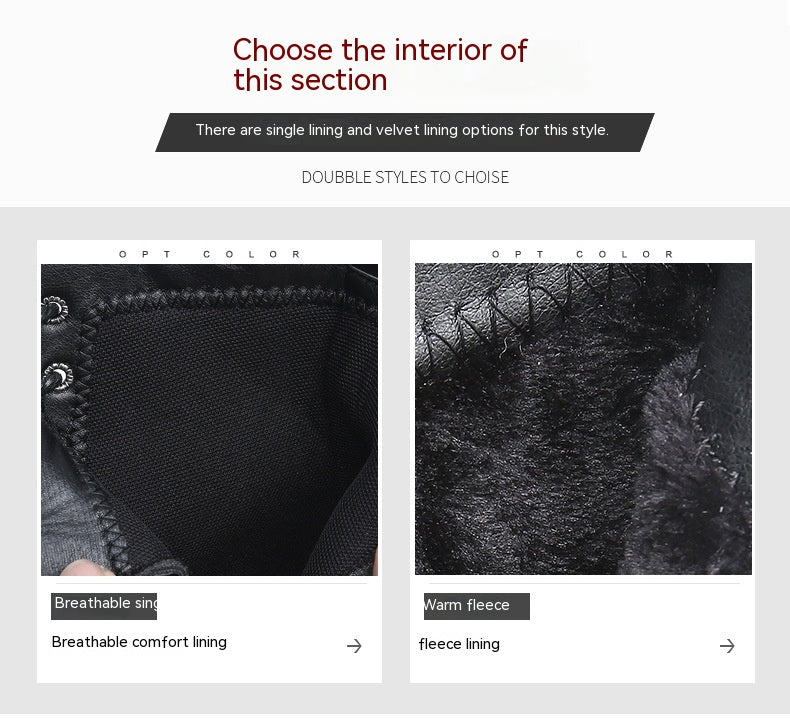 Warm and Stylish Autumn & Winter Men's Boots | Thick Bottom, Round Toe | Enigma Paris - EnigmaParis