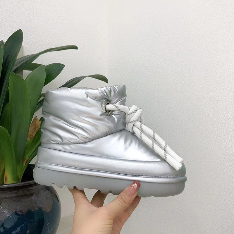 Women's Thick Warm Down Snow Boots - EnigmaParis