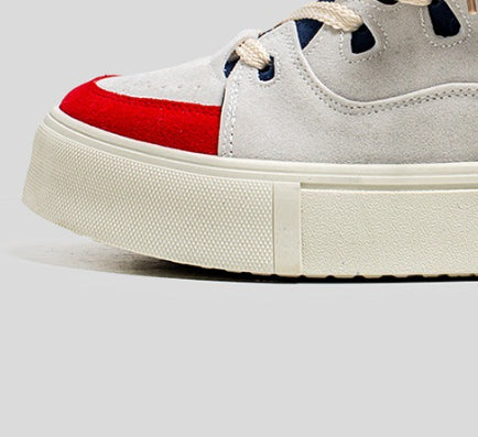 Low-Top Men's Thick Bottom Skateboard Shoes
