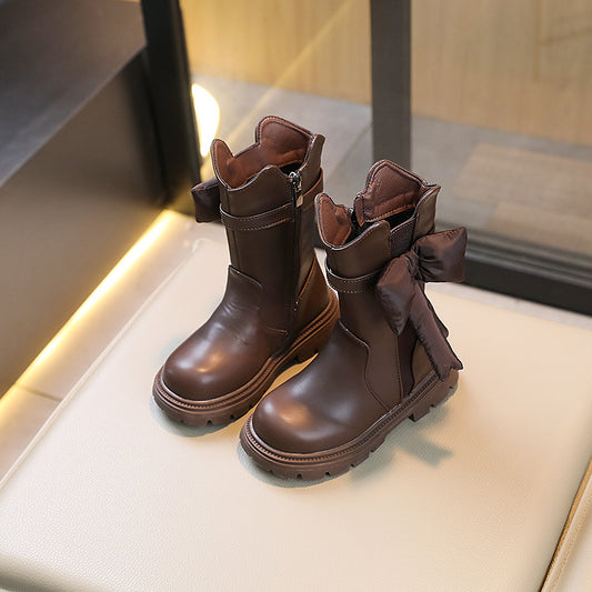 Autumn And Winter New Western Style Children's Princess Boots - EnigmaParis