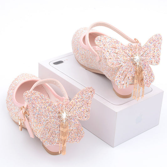 Girl Fashion Sequined Shoes