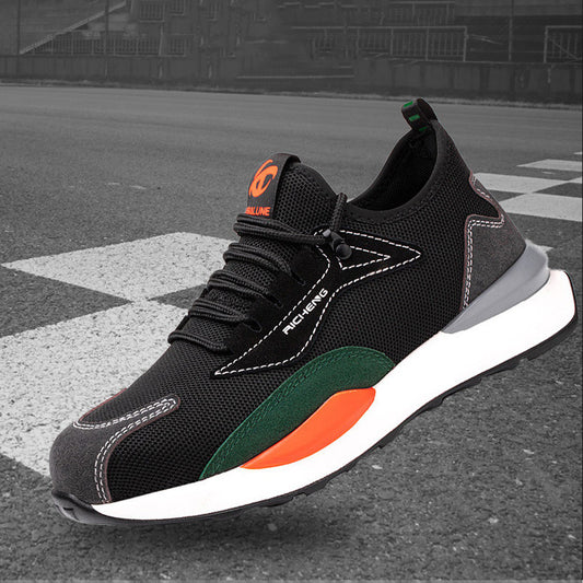 Durable Safety Footwear: Men's Insulated, Breathable, Deodorant, Wear-Resistant Shoes