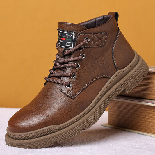 Tactical Martin Boots for Men - Versatile Autumn & Winter Wear | Enigma Paris - EnigmaParis