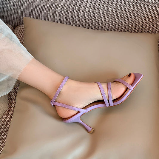 New Style Thick Heel Toe Fashion Women's Sandals