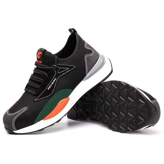 Durable Safety Footwear: Men's Insulated, Breathable, Deodorant, Wear-Resistant Shoes