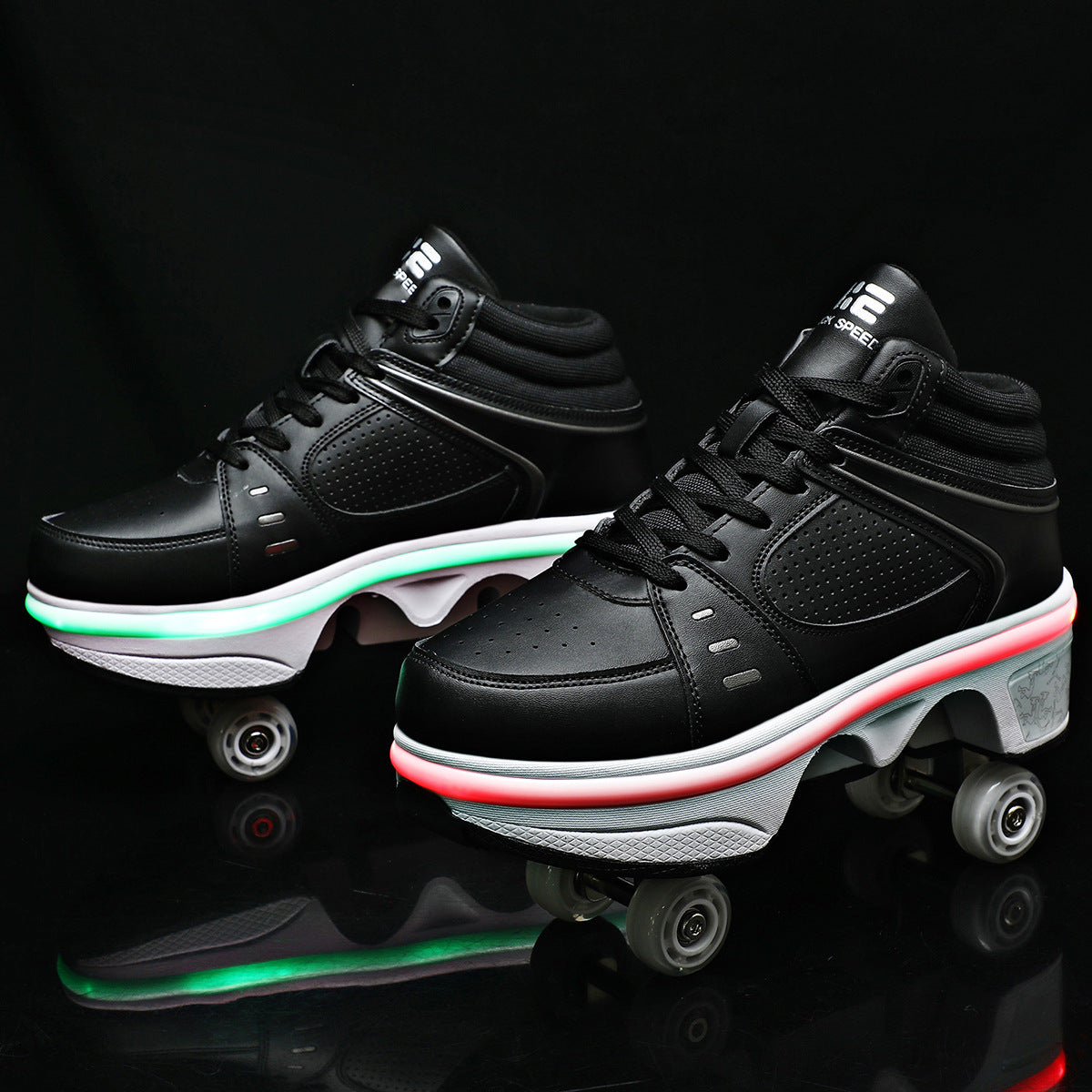 Vier Rad Rampage Schuhe Sieben Farbe Atmosphäre Atmen Licht