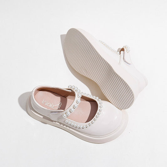 Soft-soled Lolita Children's Small Leather Shoes