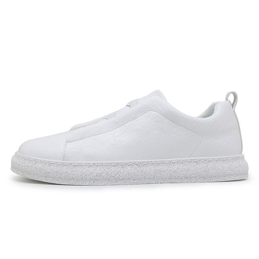 Ultra-Light Checked Cloth Board Shoes for Men's Stylish Suit Look