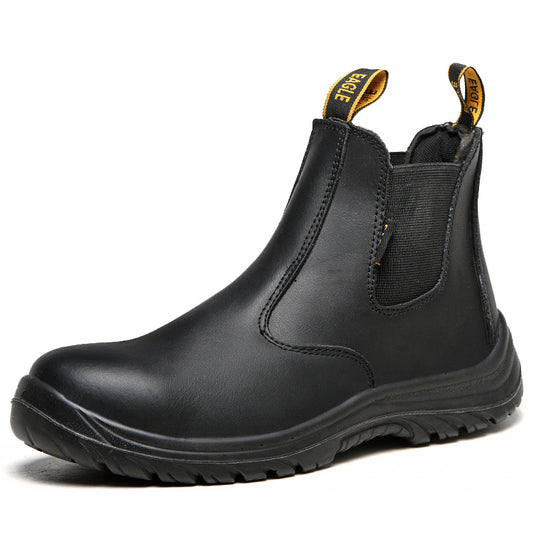 Safety Work Shoes - Leather Safety Shoes Boots - EnigmaParis