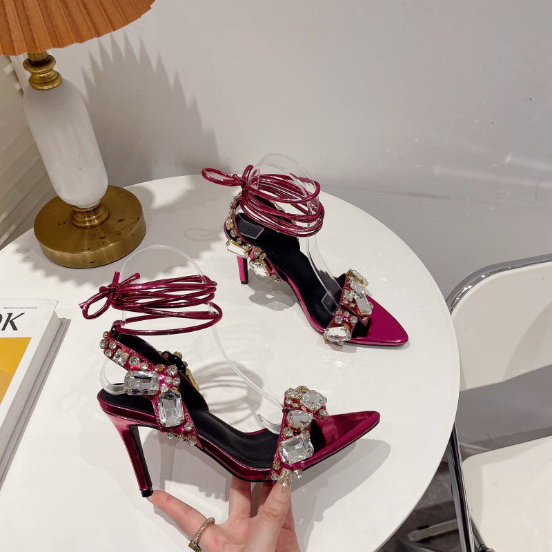 Women's Cold Noodles With Sesame Sauce Stiletto Heels Low.