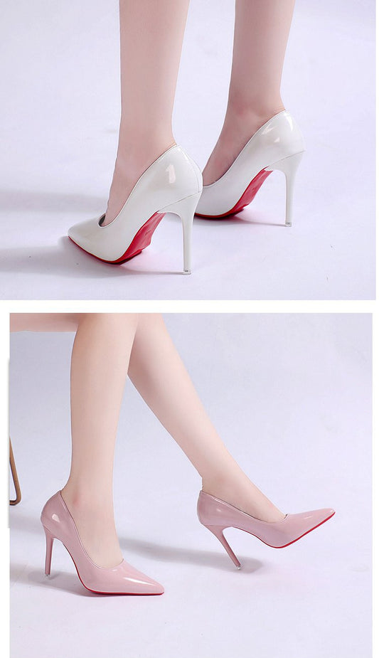Women's Stiletto Heel Pointed Toe Pumps - Sexy High Heels.