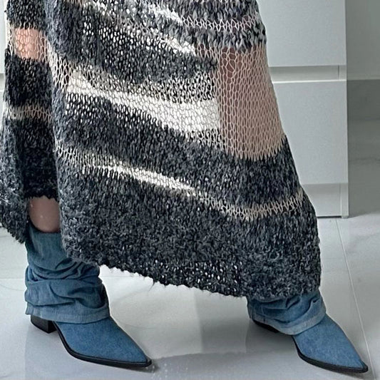 Thickened And Fashionable Pleated Denim Short Boots For Women - EnigmaParis