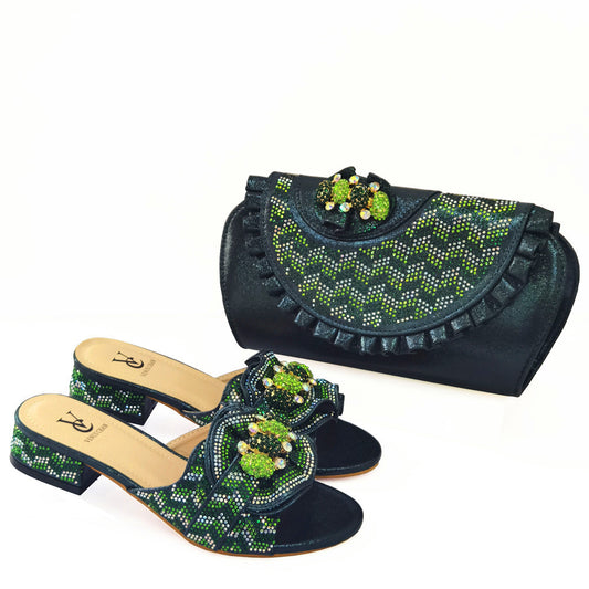 Women's Clutch Evening Bag Fashion Sandals