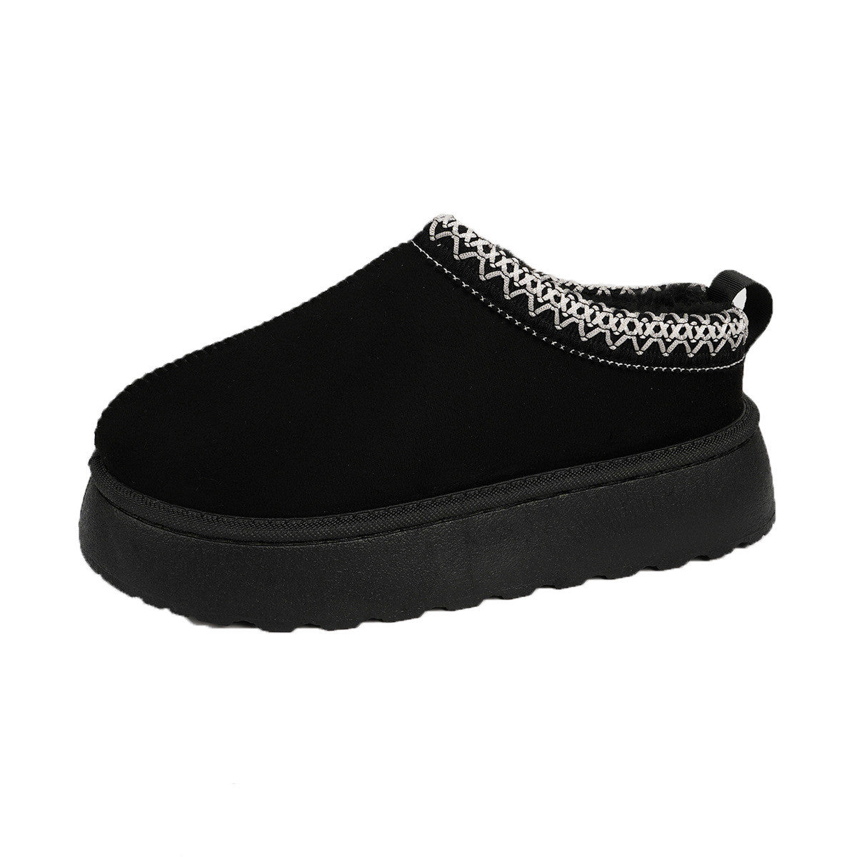 Short Martin Boots Thick Bottom Fleece-lined Snow Boots - EnigmaParis