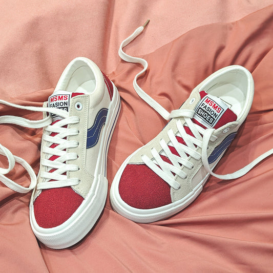 Retro Couple Board Breathable Canvas Shoes.