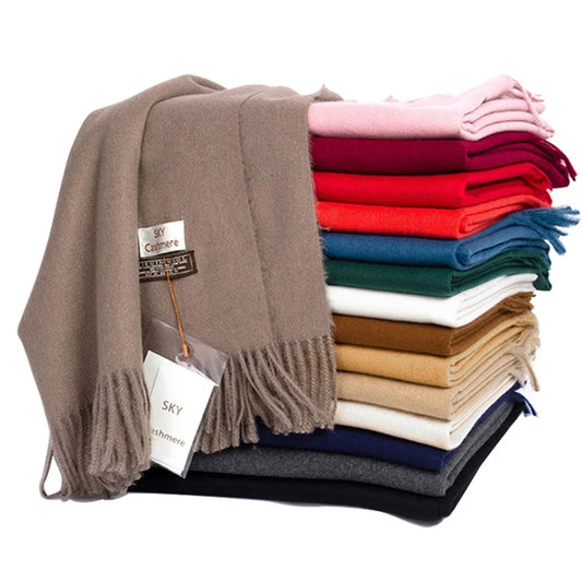 Luxury Cashmere Wool Scarves | Soft & Warm Winter Shawls for Women & Men | EnigmaParis
