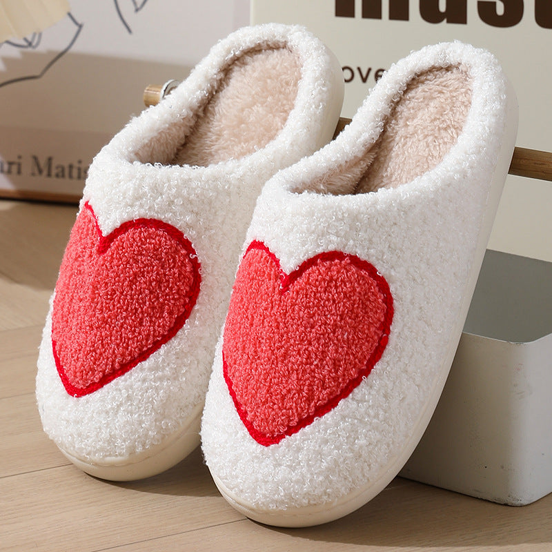 Women's Home Slippers Fashion Plush House Shoes For Valentine's Day - EnigmaParis