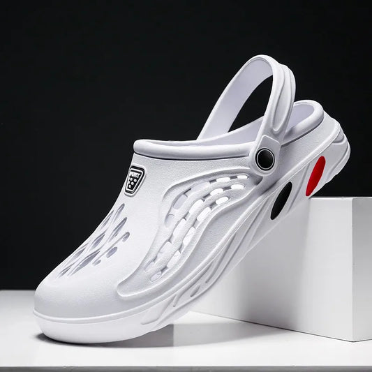 Summer Men Sandals | Light EVA Men's Casual Shoes | Hole Shoes Clogs | Outdoor Male Beach Flat Slippers