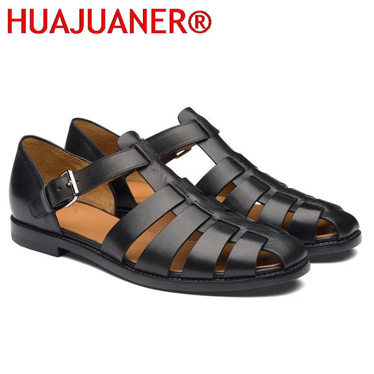 Summer Men's Leather Sandals