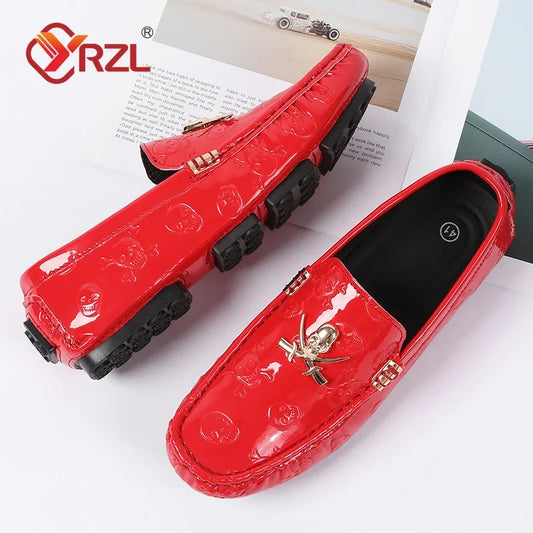 Loafers Men Casual Shoes | Handmade Lazy Shoes Men