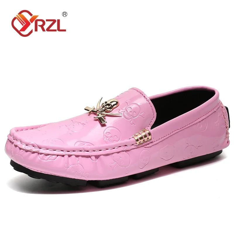 Loafers Men Casual Shoes | Handmade Lazy Shoes Men
