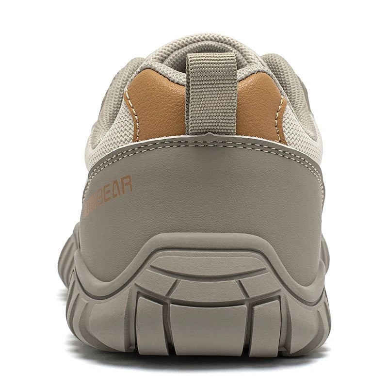 Wide Toe Shoes Mens Womens Artificial Leather Running Sneakers