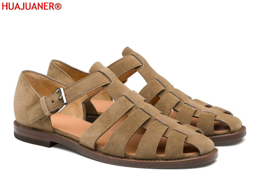 Summer Men's Leather Sandals