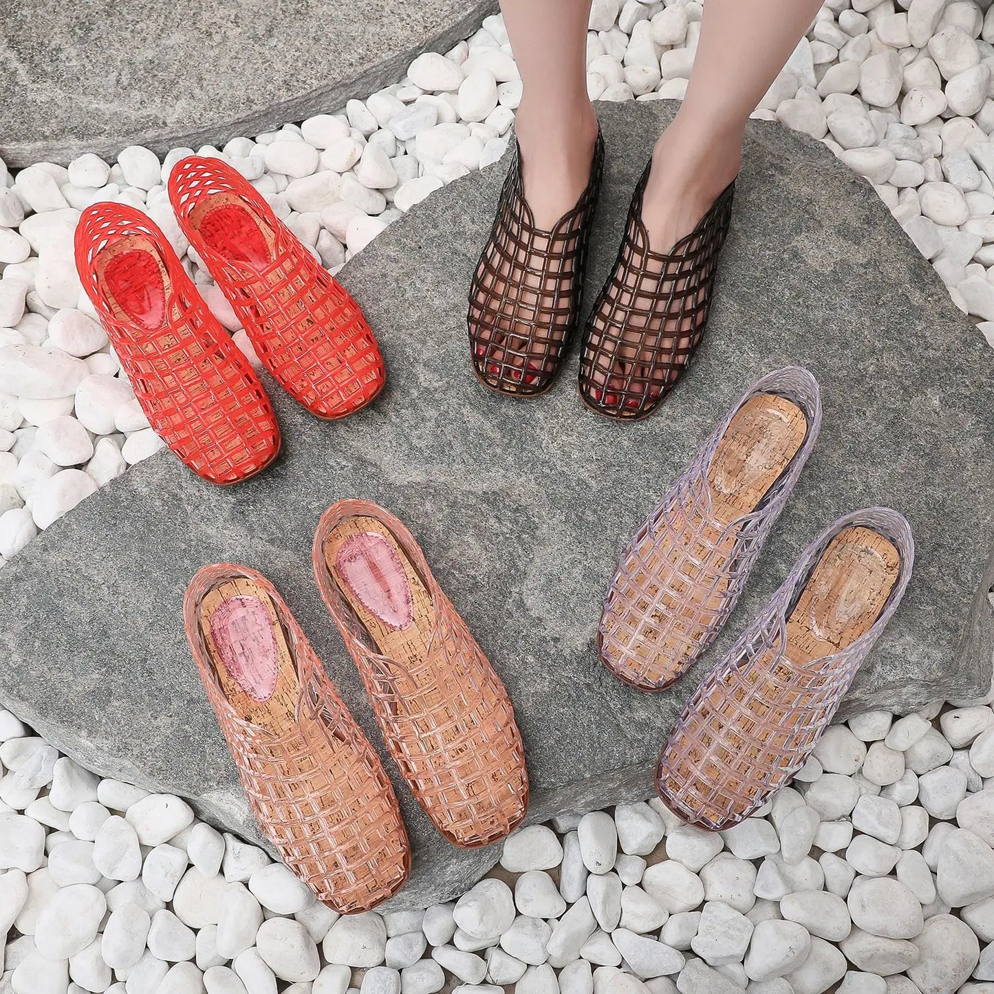 Jelly Flat Sandals — EnigmaParis Summer Edit