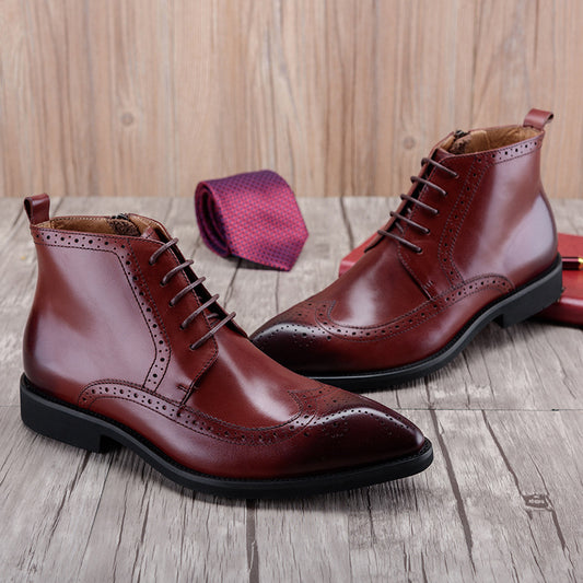 British Style Trend: Carved Leather Boots | Enigma Paris - EnigmaParis