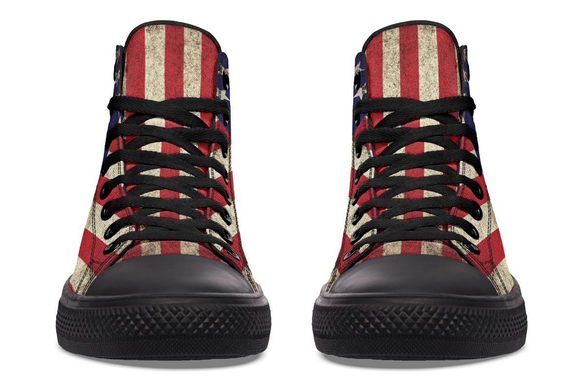 Customized Colorful Fashion High-top Canvas Shoes
