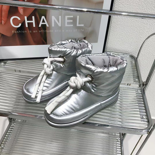 Women's Thick Warm Down Snow Boots - EnigmaParis