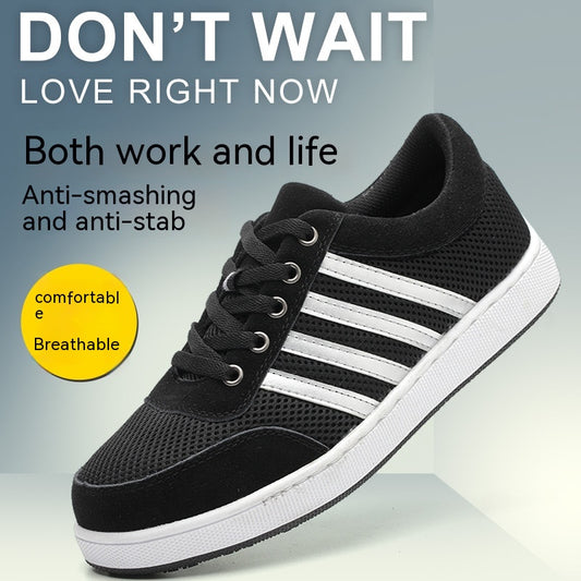 Casual Board Shoes: Breathable Insulation, Anti-Smash, Anti-Puncture, Wear-Resistant