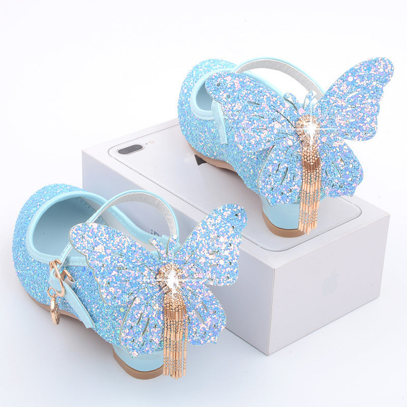 Girl Fashion Sequined Shoes