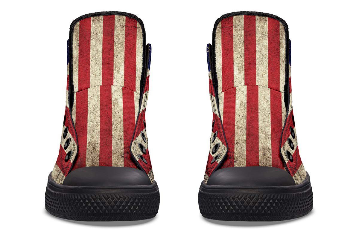 Customized Colorful Fashion High-top Canvas Shoes