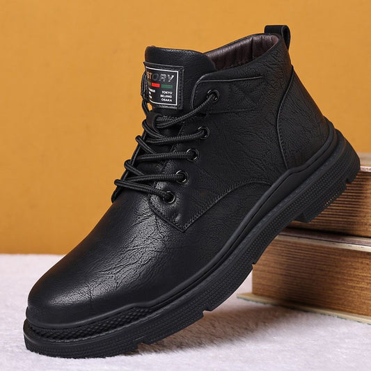 Tactical Martin Boots for Men - Versatile Autumn & Winter Wear | Enigma Paris - EnigmaParis