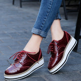 Schnürschuhe, flache Schuhe, Sportschuhe, britischer Stil