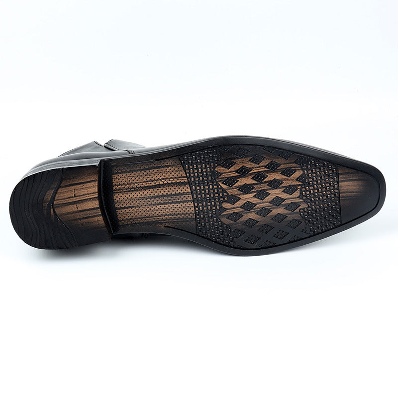 Fashion Men's Square Toe Ankle Boots | Enigma Paris - EnigmaParis