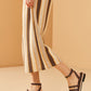 Women's Chunky Heel Retro Cross Strap Sandals