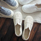 Cotton And Linen Art White Shoes Summer Retro Super Soft Bottom Breathable Mesh Shoes
