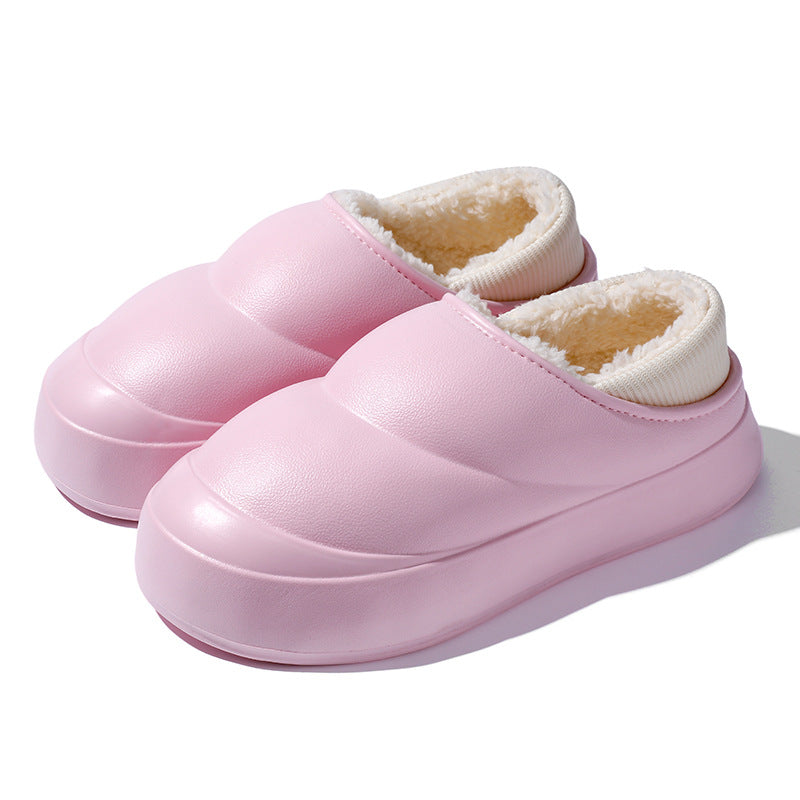 Non-Slip Bottom Covered Cotton Surface Slippers - Comfortable Leisure Footwear - EnigmaParis