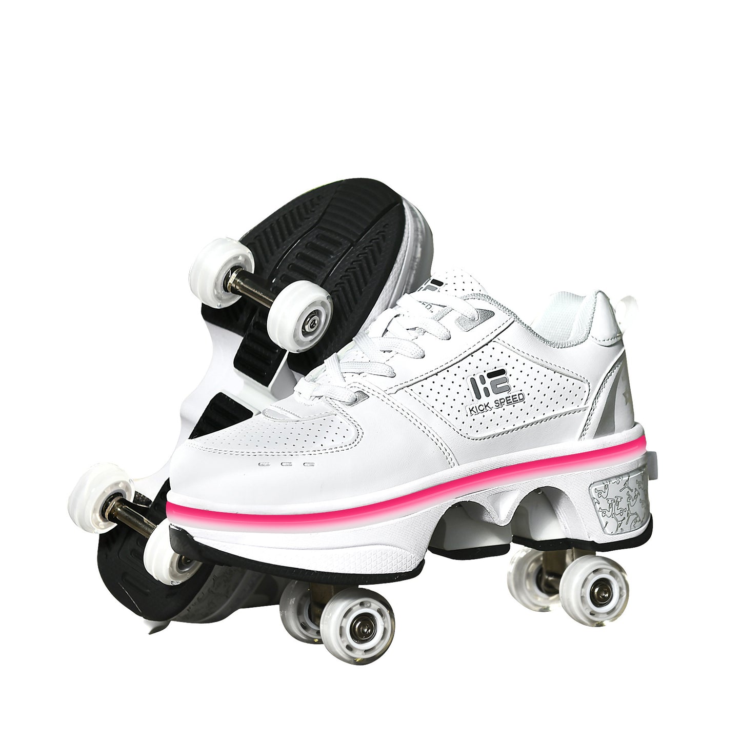 Vier Rad Rampage Schuhe Sieben Farbe Atmosphäre Atmen Licht