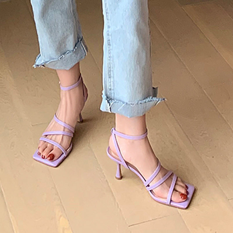 New Style Thick Heel  Toe Fashion Women's Sandals
