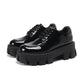 Sweet Cool Platform Shoes Autumn And Winter New Small Leather Shoes - EnigmaParis