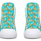 Printed Couple High-top Canvas Shoes