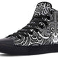 Printed Couple High-top Canvas Shoes