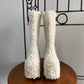 Bow Thick Bottom Lamb Wool Boots Women - EnigmaParis