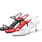 Sexy women's sandals with a stiletto heel